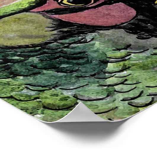 Ritratto di Fagiano Poster (Hoek)