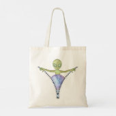 rits-alien tote bag (Achterkant)