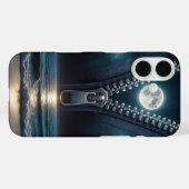 Rits die het maanlicht uitpakt Case-Mate iPhone case (Achterkant (horizontaal))