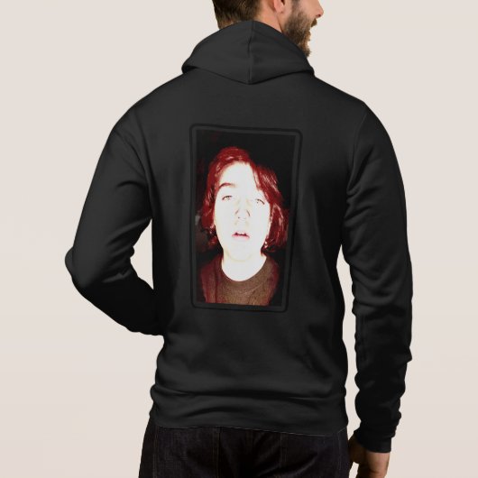 Rits Hoodie Sweatshirt (Achterkant)