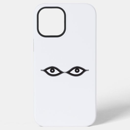 Rits Ogen iPhone Hoesje (Achterkant)
