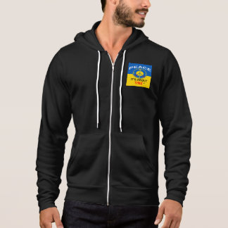 Rits Sweater van Bella+Canvas Hoodie