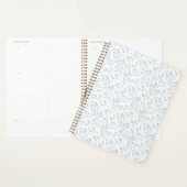 Ritselende Bloemen Stofblauw - Neutraal Planner (Display)