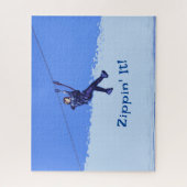 Ritsen! - Zipline Rider Legpuzzel (Verticaal)