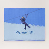 Ritsen! - Zipline Rider Legpuzzel (Horizontaal)