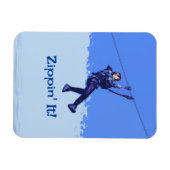 Ritsen! - Zipline Rider Magneet (Horizontaal)