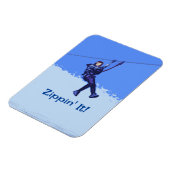 Ritsen! - Zipline Rider Magneet (Linkerzijde)