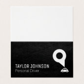 Ritservice Visitekaartje (Buitenkant ongevouwen)