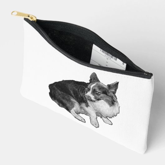 Ritskit met stippen etui (Open)