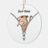 Ritsmuis keramisch ornament (Links)