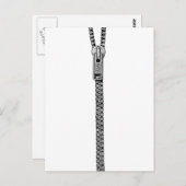 RITSSLUITING BRIEFKAART (Voorkant / Achterkant)