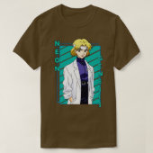 Ritsuko Akagi Neon Genesis Evangelion Shinseiki Ev T-shirt (Design voorkant)