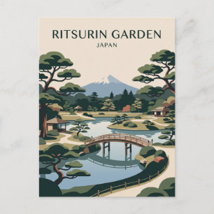 Ritsurin Garden Japan Briefkaart