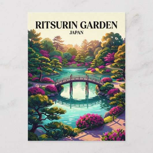 Ritsurin Garden Japan Briefkaart (Voorkant)