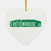 Rittenhouse Square, Philadelphia, PA Street Sign Keramisch Ornament (Voorkant)