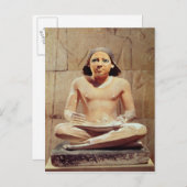 Rittenzitje met dwarspoten briefkaart (Voorkant / Achterkant)