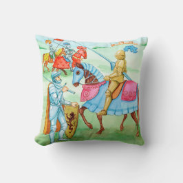 Ritter in Rüstung Kussen