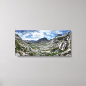 Ritter Pass Waterfall - Ansel Adams Wilderness Canvas Afdruk (Voorkant)
