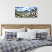 Ritter Pass Waterfall - Ansel Adams Wilderness Canvas Afdruk (Insitu (Slaapkamer))