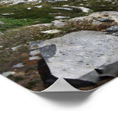 Ritter Pass Waterfall - Ansel Adams Wilderness Poster (Hoek)