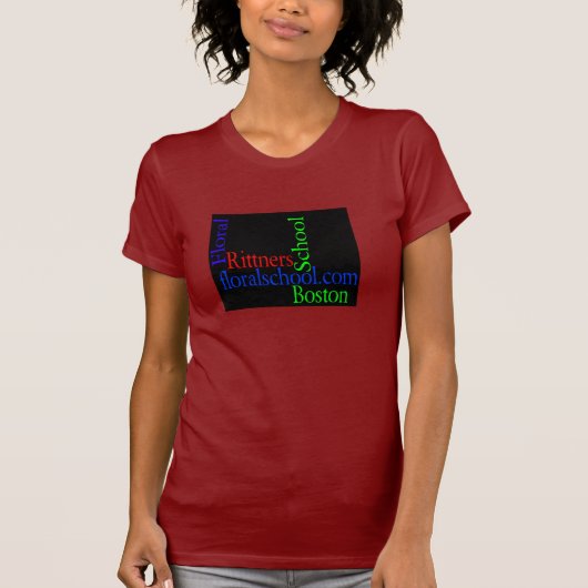 Rittners Floral School floralschool.com T-shirt (Voorkant)