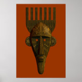 Ritual African Mask Poster (Voorkant)