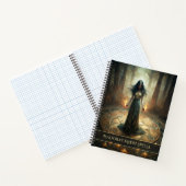 Ritual Circle - Dark Witch Aangepaste Spell Journa Notitieboek (Binnen)