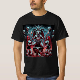 Ritual de la Oscuridad: Baphomet en el Altar T-shirt