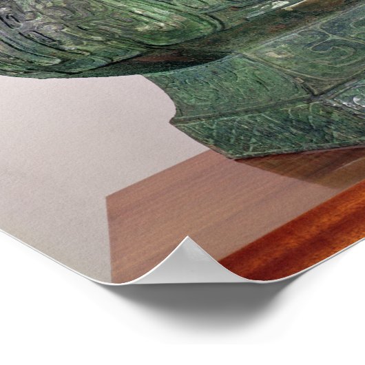 Ritual 'Hu' vase, Chou Dynast Poster (Hoek)