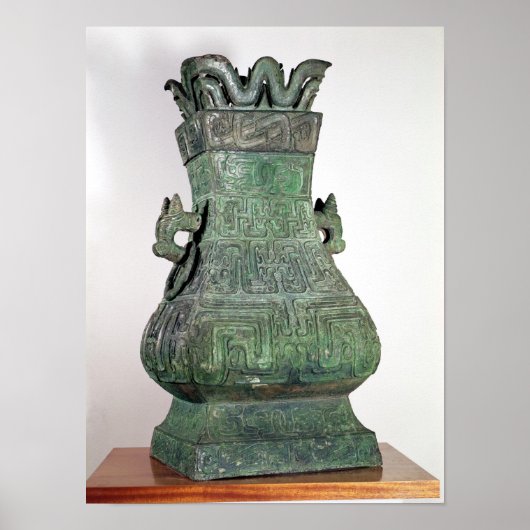 Ritual 'Hu' vase, Chou Dynast Poster (Voorkant)