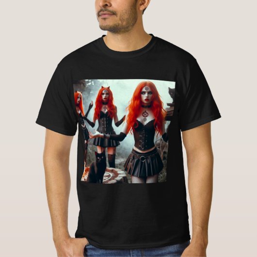 Rituales Oscuros: Misterio y Magia Femenina T-shirt (Voorkant)