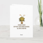 Ritueel voor de Baron Samedi van aka van Guede van Kaart (Achterkant)