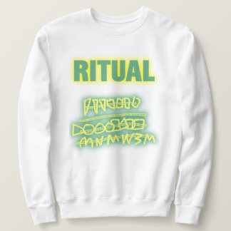 Rituele graffitigloed trui