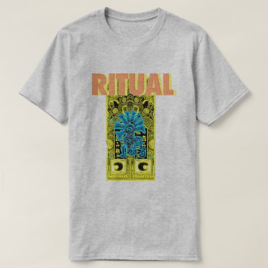 Rituele grafische kunstreis t-shirt (Design voorkant)