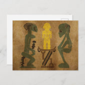 rituele tribune briefkaart (Voorkant / Achterkant)