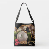 Ritzy & Fun Holiday Classic Kerst Crossbody Tas (Achterkant)