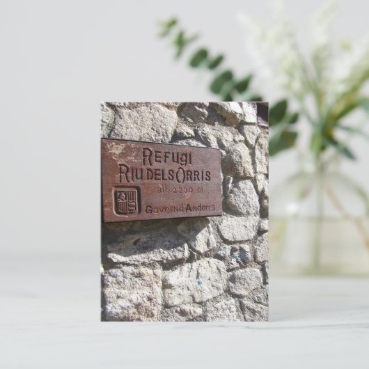 Riu dels Orris Briefkaart (Staand voorkant)