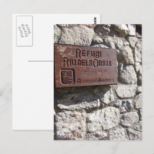 Riu dels Orris Briefkaart (Voorkant / Achterkant)