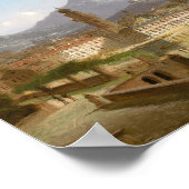 Riva aan het Gardameer | Johann Wilhelm Jankowsky Poster (Hoek)