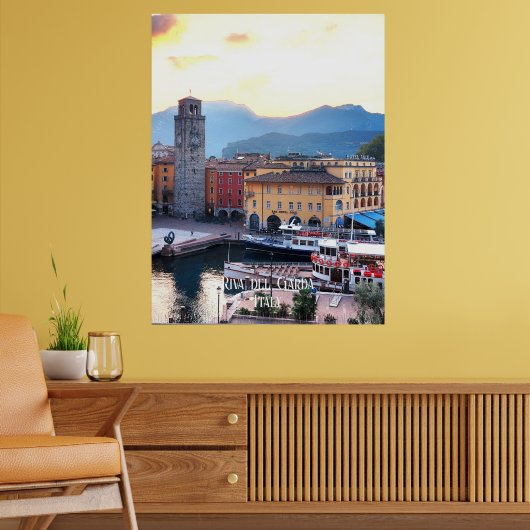 Riva del Garda Italië Poster (Woonkamer 2)