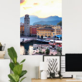 Riva del Garda Italië Poster (Thuiskantoor)
