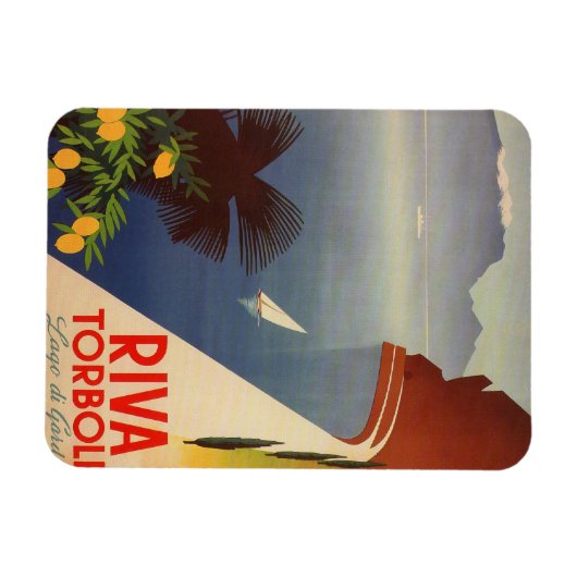 Riva Torbole, Lago di Garda Magneet (Horizontaal)