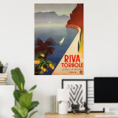 Riva Torbole, Lago di Garda Poster (Thuiskantoor)
