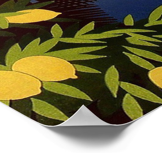 Riva Torbole, Lake Garda, Italië, riviera Poster (Hoek)