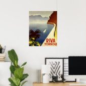 Riva Torbole, Lake Garda, Italië, riviera Poster (Thuiskantoor)