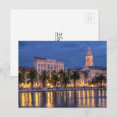 Riva waterfront, Split, Kroatië Briefkaart (Voorkant / Achterkant)