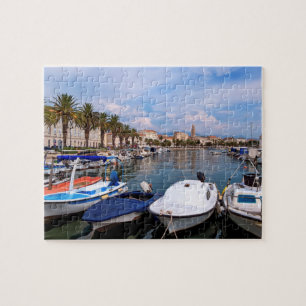 Riva waterfront, Split, Kroatië Legpuzzel