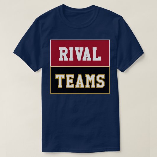 Rivaal Teams Arkansas vs Missouri TShirt (Design voorkant)