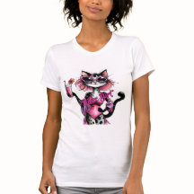 Rivah Meisje Kat T-shirt