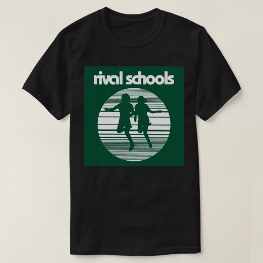 Rival Schools band Verenigd door Fate Poster T-shirt (Design voorkant)